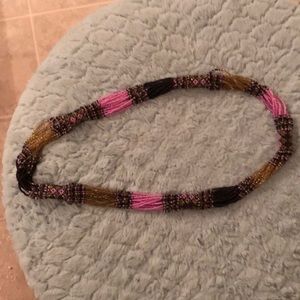 Hand beaded necklace